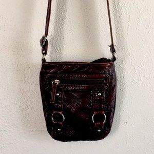 Vintage looking crossbody purse
